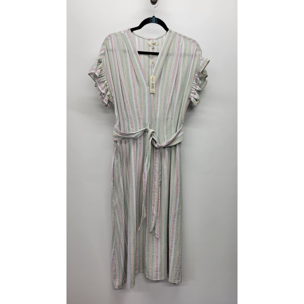 Max Studio Striped Maxi Dress
